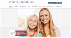 Desktop Screenshot of drjennifermartin.com